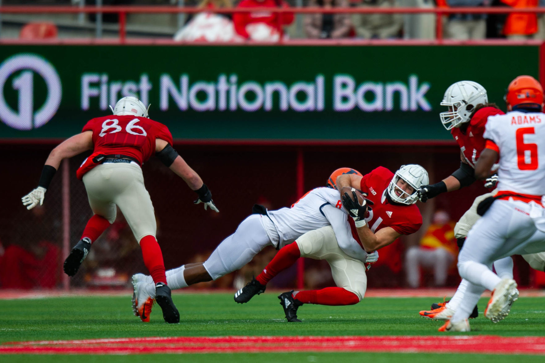 Illinois at Nebraska, 11/10/18